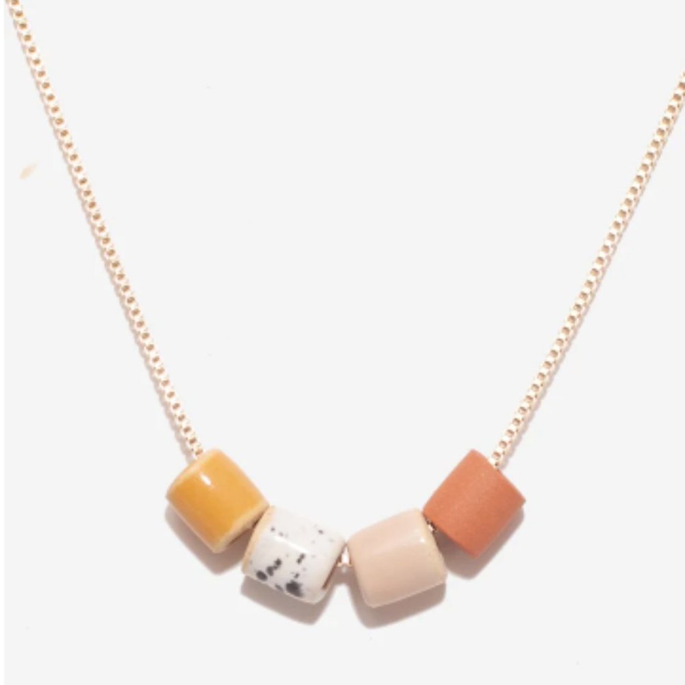 PURSUITS STUDIOS TINY BEAD NECKLACE